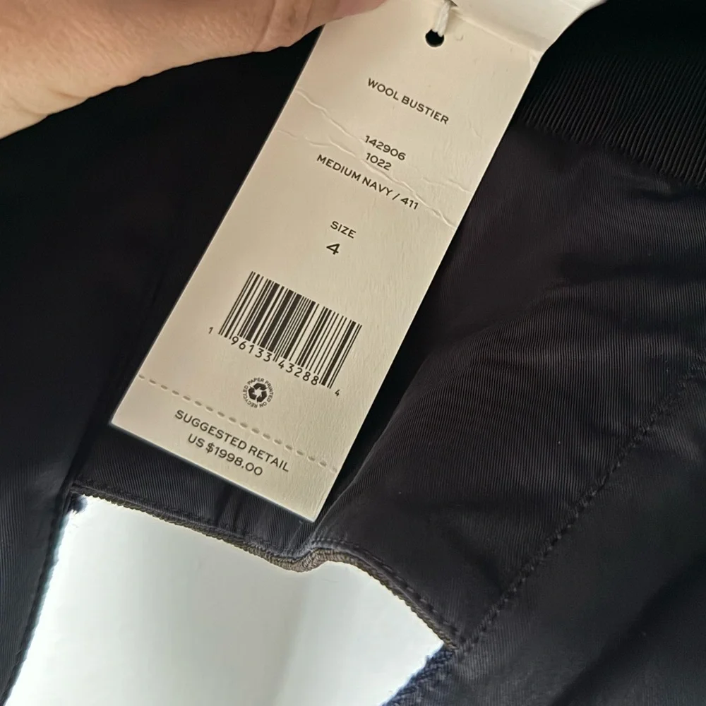 NWT TORY BURCH Wool Bustier $1,998 4
